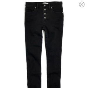 Madewell Berkeley Button Front  Skinny Jeans